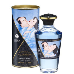 Huile de massage Chauffante Aphrodisiaque - Frisson COCO 100 mL 