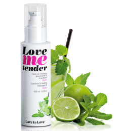 Huile de massage Love Me Tender Mojito 100ml
